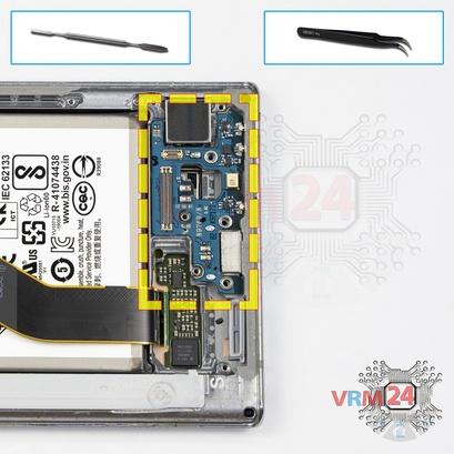How to disassemble Samsung Galaxy Note 10 Plus SM-N975, Step 11/1