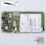 How to disassemble Lenovo A606, Step 5/1