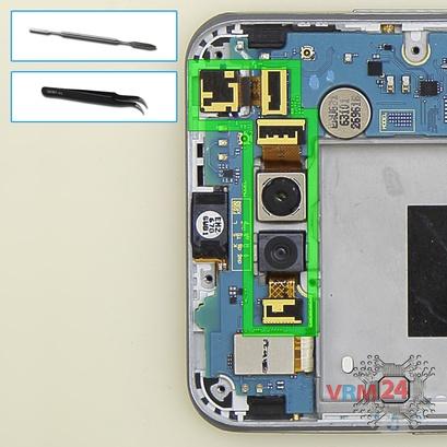 How to disassemble LG X cam K580, Step 9/1