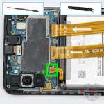 How to disassemble Samsung Galaxy M21 SM-M215, Step 7/1