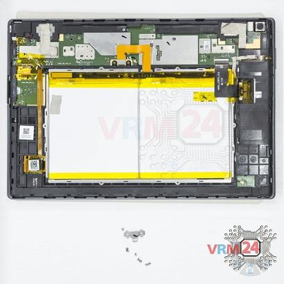 How to disassemble Lenovo Tab 4 TB-X304L, Step 2/2