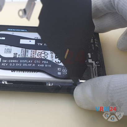 How to disassemble Samsung Galaxy S21 Plus SM-G996, Step 5/5
