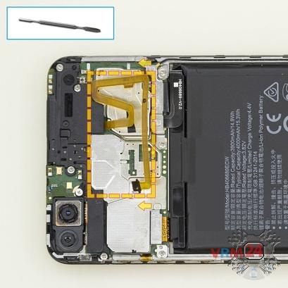 How to disassemble Huawei Y9 (2018), Step 4/1