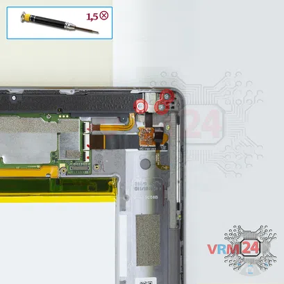 How to disassemble Huawei MediaPad M3 Lite 10'', Step 14/1