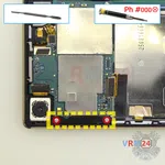 How to disassemble Sony Xperia Z5, Step 11/1