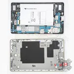 How to disassemble Samsung Galaxy Tab S 8.4'' SM-T705, Step 1/2