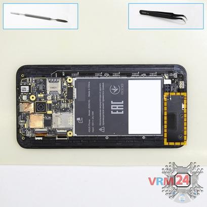 How to disassemble Asus ZenFone Selfie ZD551KL, Step 6/1