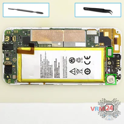 How to disassemble ZTE Blade S6, Step 9/1