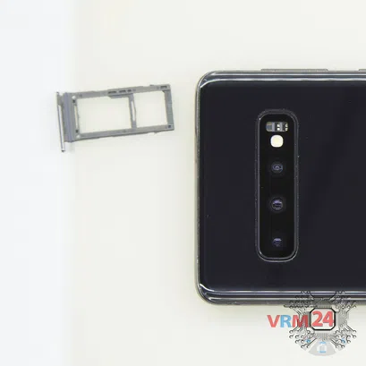 How to disassemble Samsung Galaxy S10 SM-G973, Step 1/2