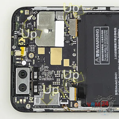 Как разобрать Xiaomi Mi 5X, Шаг 10/2