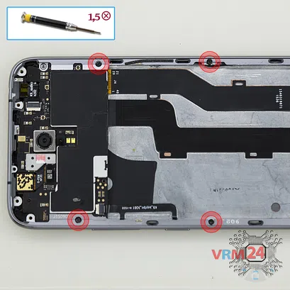 Cómo desmontar Lenovo ZUK Z1, Paso 8/1