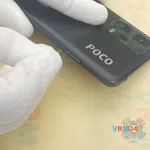 How to disassemble Xiaomi POCO X5, Step 2/3