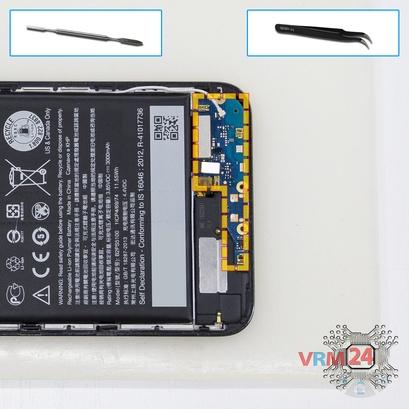 How to disassemble HTC One X9, Step 7/1