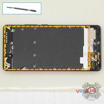 How to disassemble ZTE Nubia Z17, Step 11/1