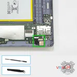 Como desmontar Huawei MediaPad T3 (10'') por si mesmo, Passo 11/1