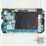 How to disassemble Samsung Galaxy Tab Active 2 SM-T395, Step 10/2