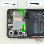 How to disassemble Huawei P20 Pro, Step 13/1