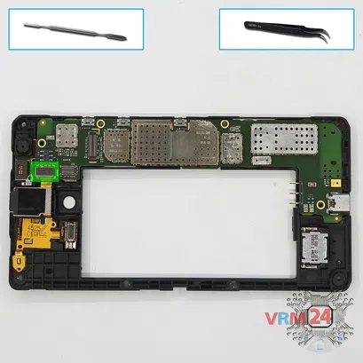 How to disassemble Nokia Lumia 730 RM-1040, Step 6/1