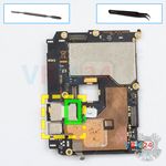 How to disassemble Asus ZenFone 4 Selfie Pro ZD552KL, Step 14/2