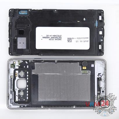 How to disassemble Samsung Galaxy A7 SM-A700, Step 4/2
