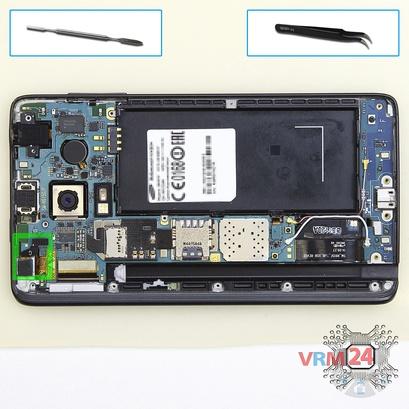 How to disassemble Samsung Galaxy Note Edge SM-N915, Step 5/1
