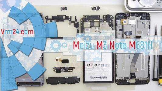 Technical review Meizu M3 Note M681H