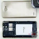 How to disassemble LG Max X155, Step 1/2