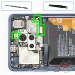 How to disassemble Huawei Mate 20X, Step 16/1