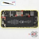 How to disassemble Apple iPhone 5C, Step 8/1