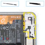 How to disassemble Huawei Y9s, Step 8/1