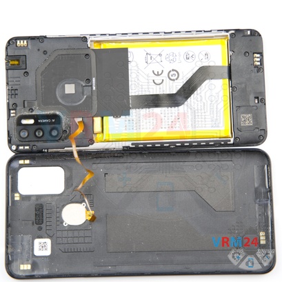 How to disassemble ZTE Blade A7s, Step 3/2