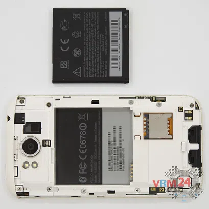 How to disassemble HTC Sensation XL, Step 2/2
