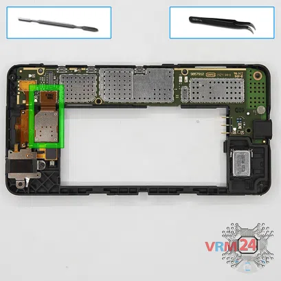 Cómo desmontar Nokia Lumia 630 RM-978, Paso 6/1