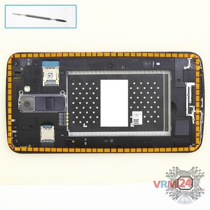 How to disassemble LG K10 K430DS, Step 4/1