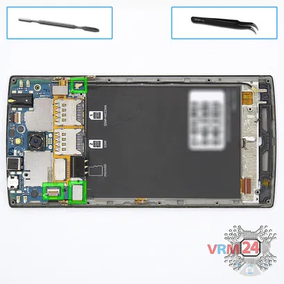 How to disassemble Highscreen Boost 2 SE, Step 8/1