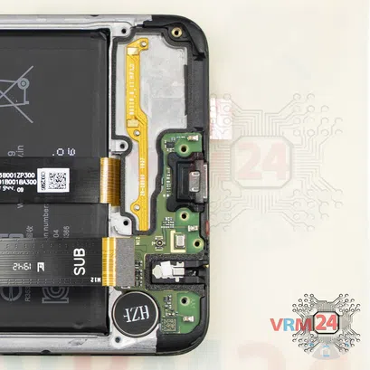 How to disassemble Samsung Galaxy A20s SM-A207, Step 11/2