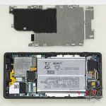 How to disassemble Sony Xperia XZ2, Step 7/2