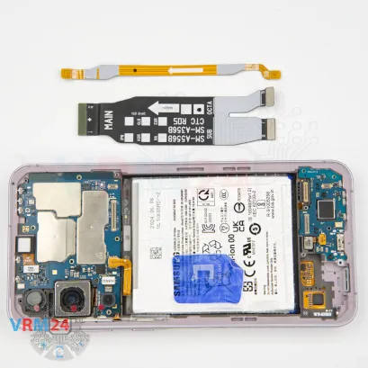 How to disassemble Samsung Galaxy A55 SM-A556, Step 10/2