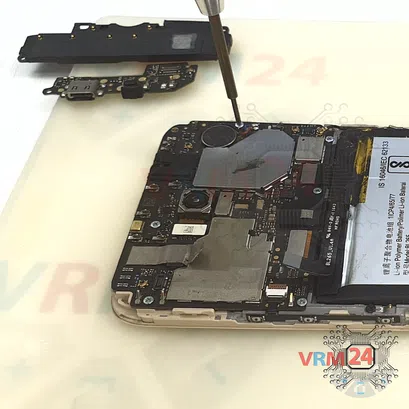 How to disassemble Motorola Moto M TX1663, Step 11/3