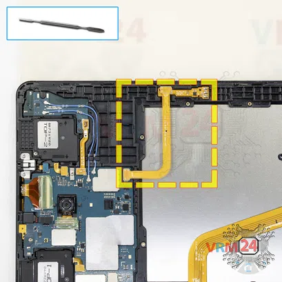 How to disassemble Samsung Galaxy Tab A 10.5'' SM-T595, Step 11/1