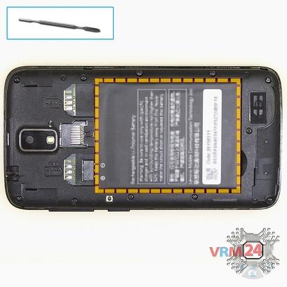 How to disassemble Lenovo A328, Step 2/1