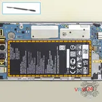 How to disassemble LG X cam K580, Step 8/1