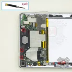 Как разобрать Lenovo Tab 4 Plus TB-8704X, Шаг 6/1