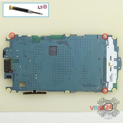 How to disassemble Samsung Wave Y GT-S5380, Step 8/1