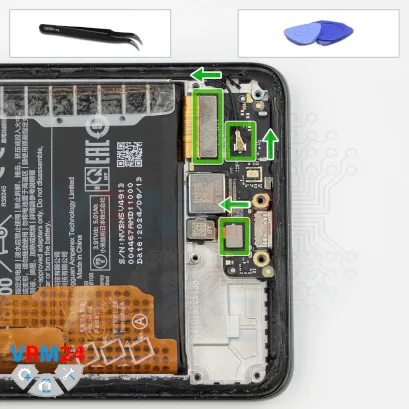 How to disassemble Xiaomi Redmi Note 14 Pro, Step 9/1