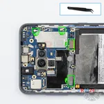 Como desmontar Nokia 7.2 TA-1196, Passo 14/1