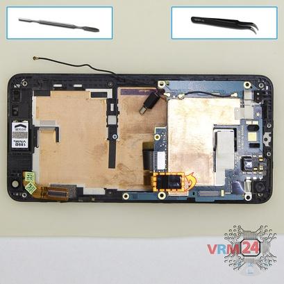How to disassemble HTC Desire 700, Step 11/1