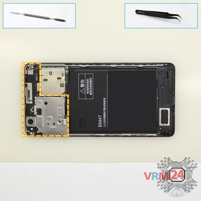 How to disassemble Xiaomi RedMi 3, Step 4/1