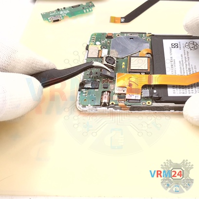 How to disassemble Lenovo K6 Note, Step 14/4