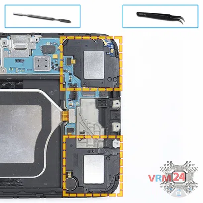 How to disassemble Samsung Galaxy Tab 3 8.0'' SM-T311, Step 5/3